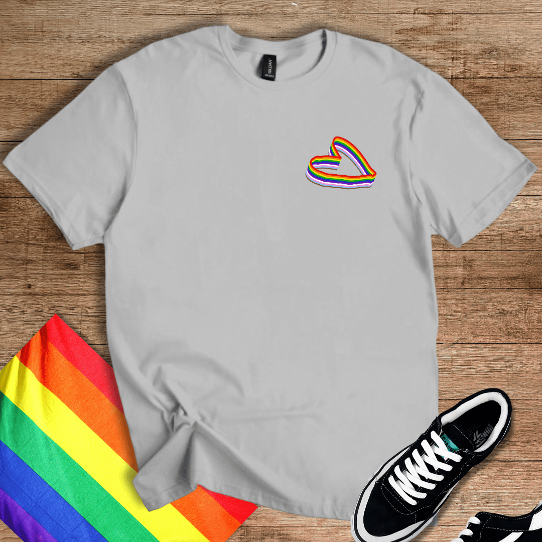 LGBTQIA+ Heart T-Shirt