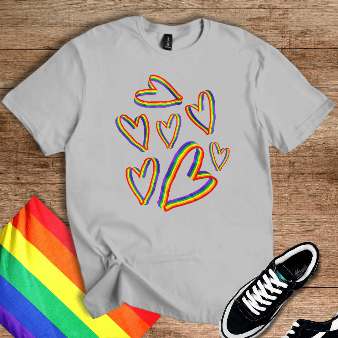 Pride Hearts T-Shirt
