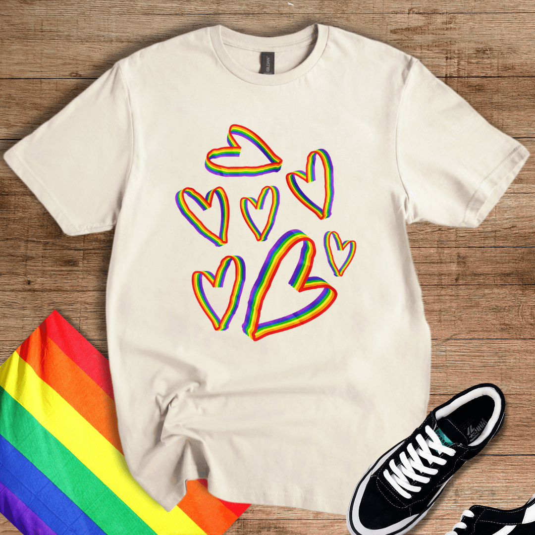 Pride Hearts T-Shirt