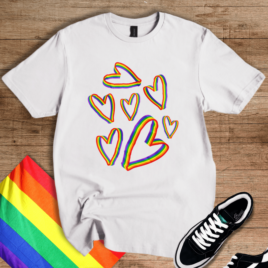 Pride Hearts T-Shirt