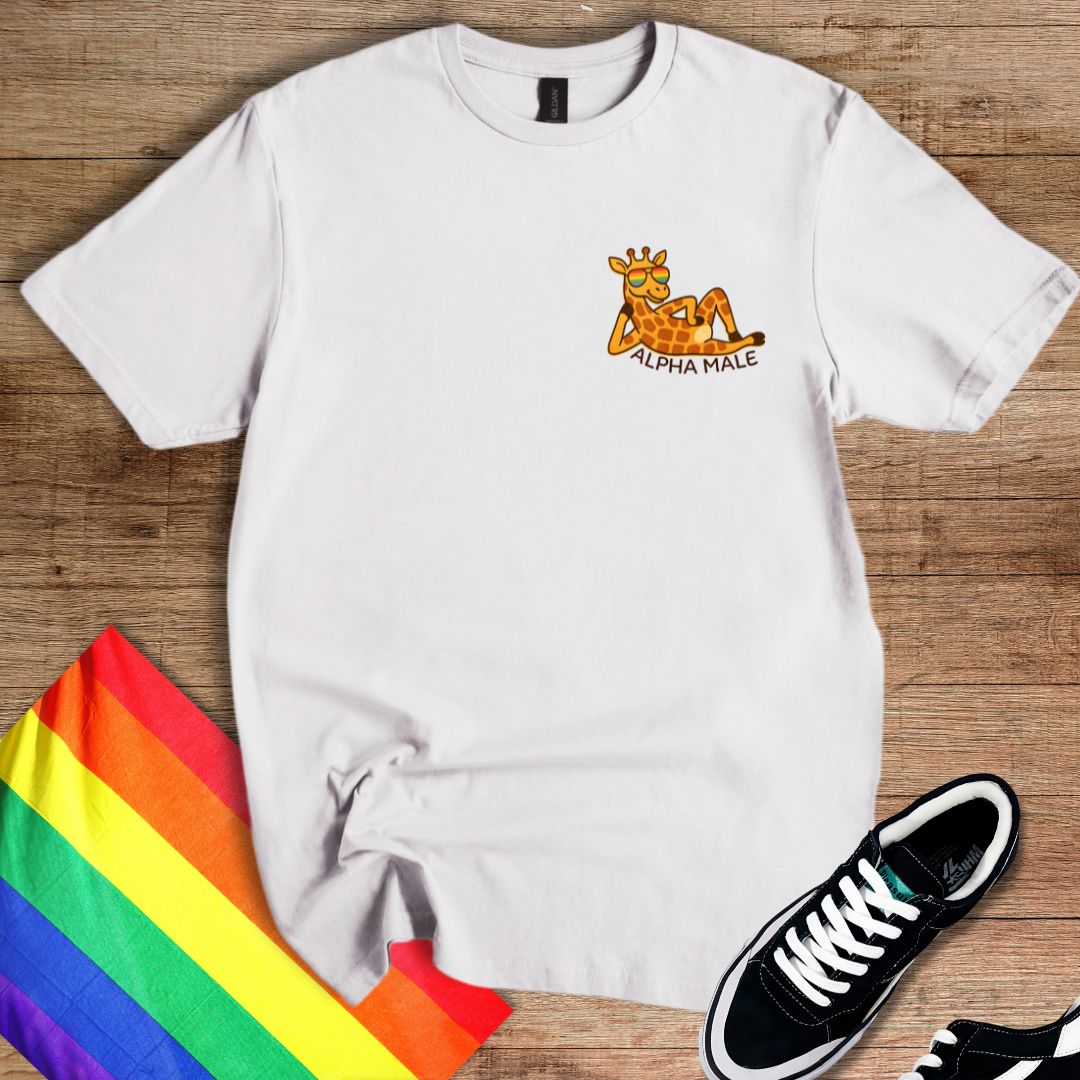 Alpha Male Giraffe T-Shirt