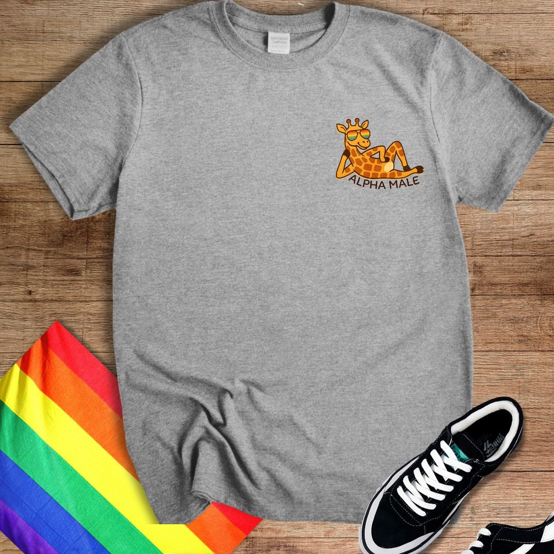 Alpha Male Giraffe T-Shirt