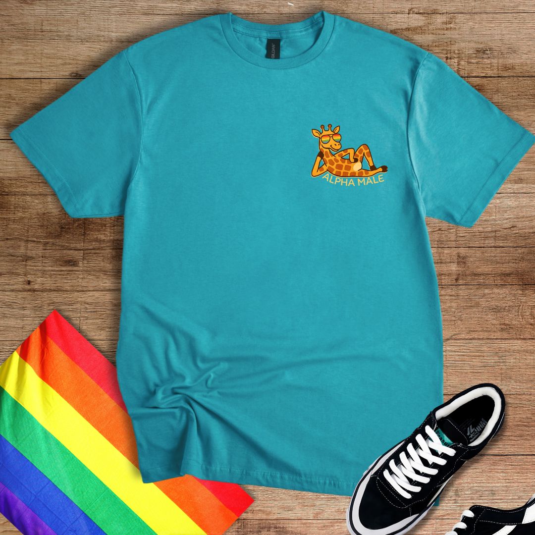 Alpha Male Giraffe T-Shirt