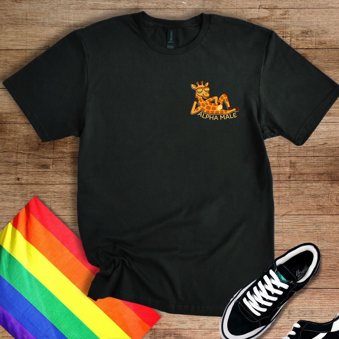 Alpha Male Giraffe T-Shirt