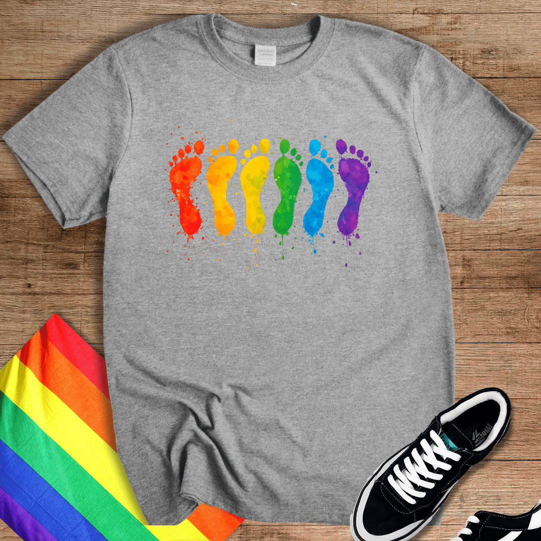 Pride Footprints T-Shirt