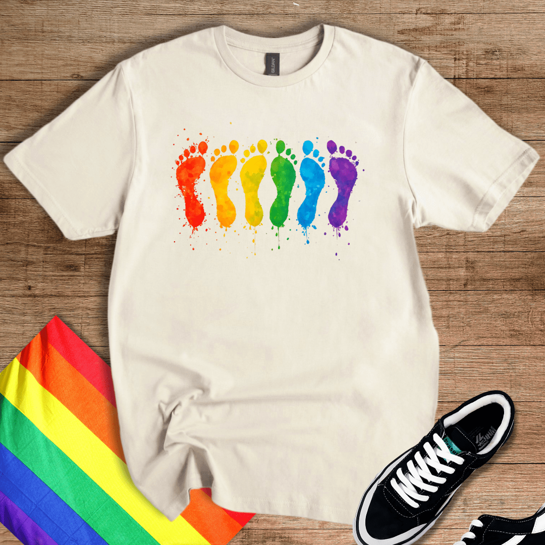 Pride Footprints T-Shirt