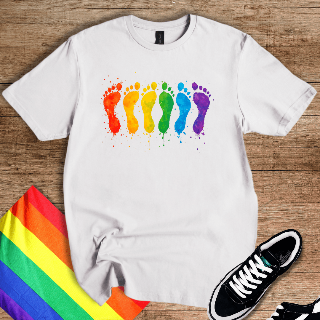 Pride Footprints T-Shirt