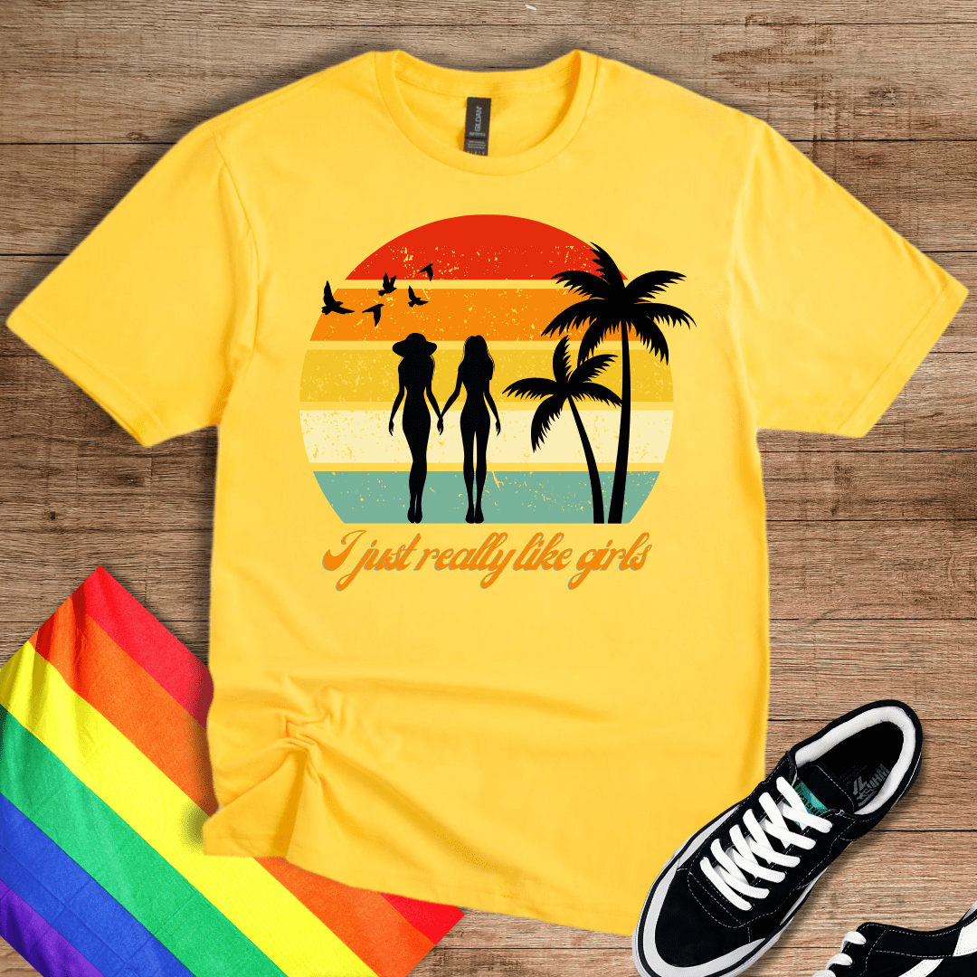 I Really Like Girls T-Shirt