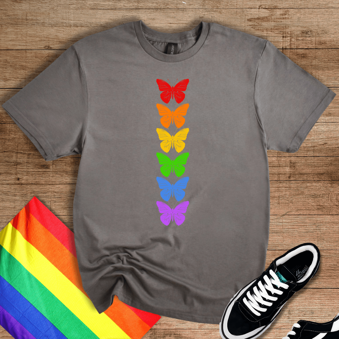 Rainbow Butterflies T-shirt