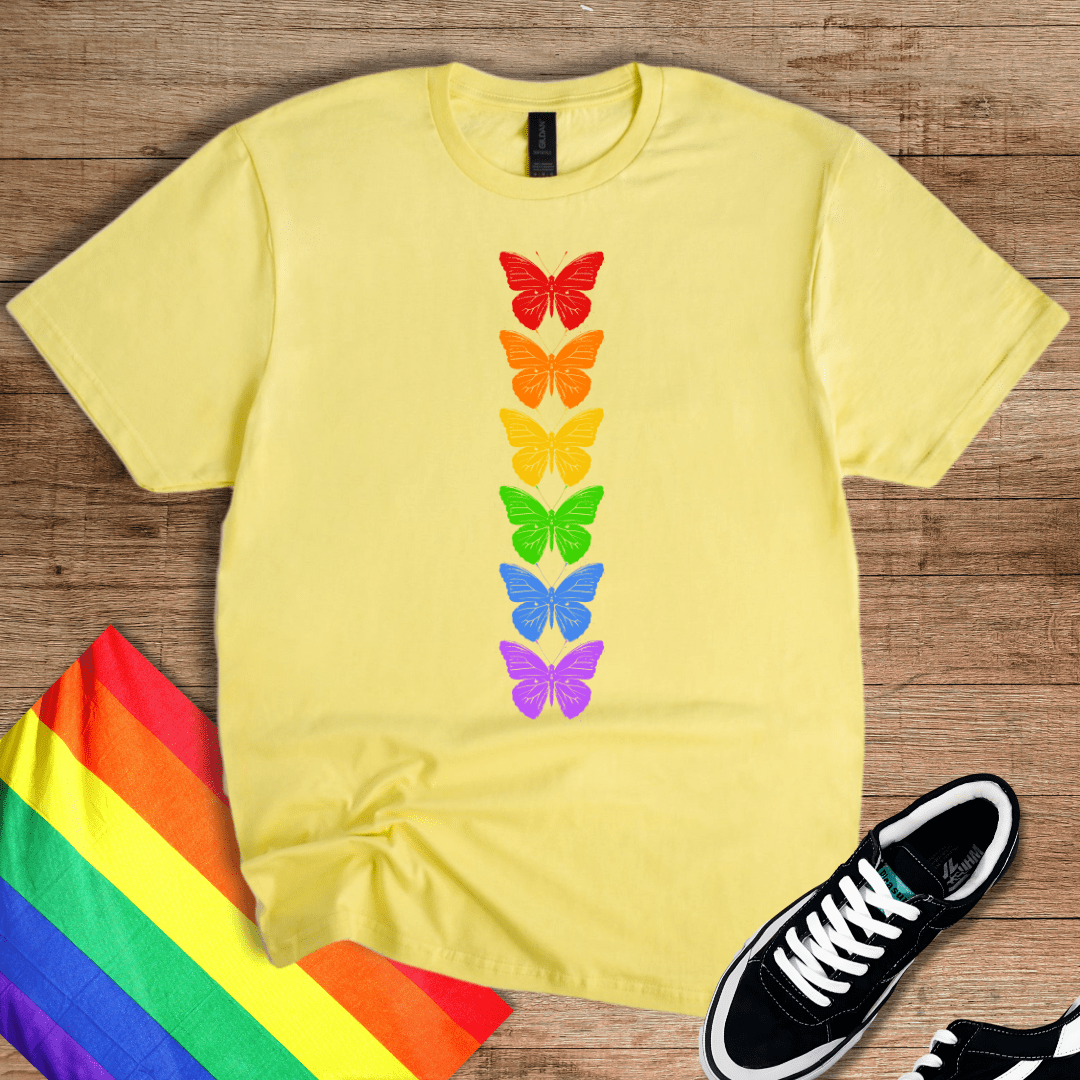 Rainbow Butterflies T-shirt