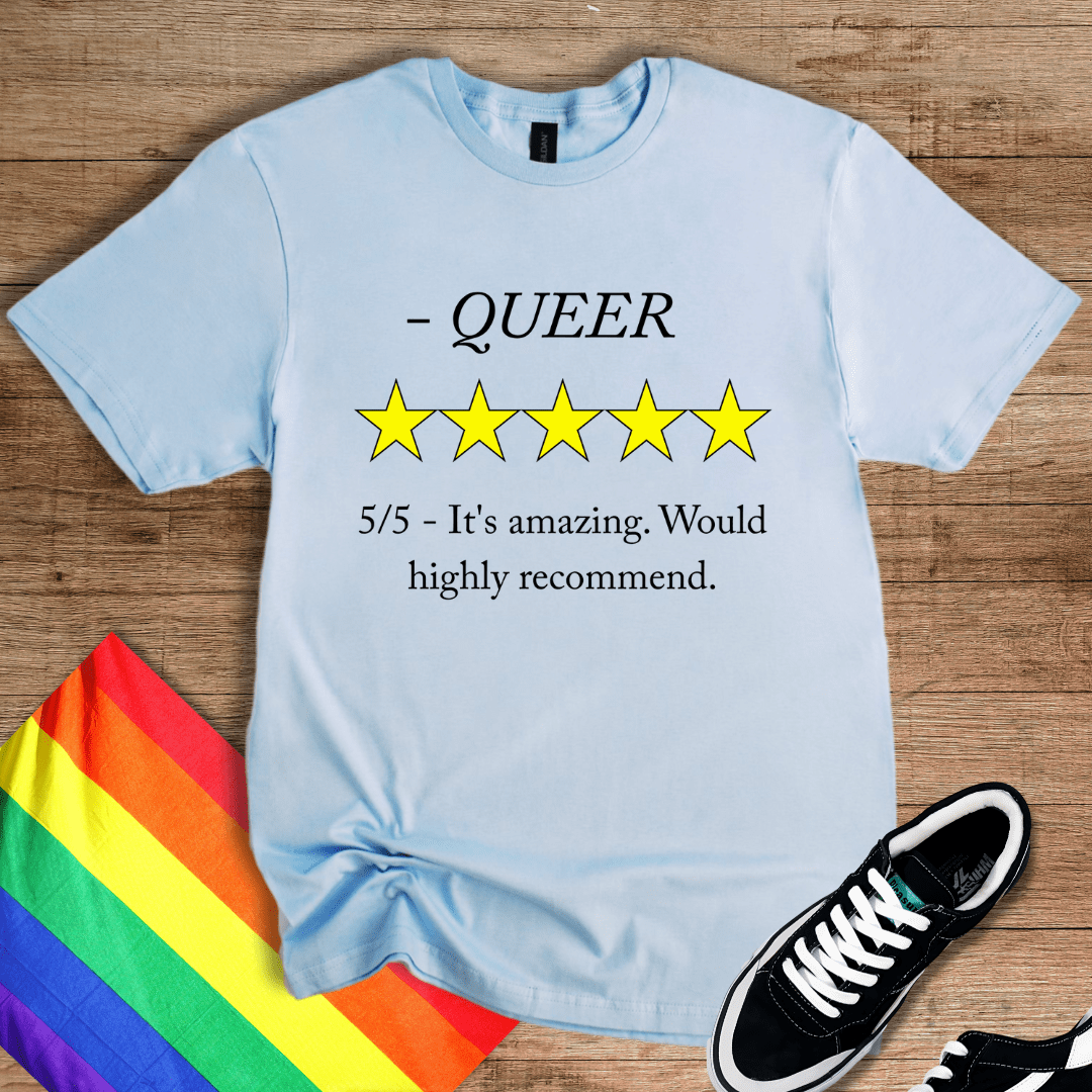 Queer Five Star T-Shirt