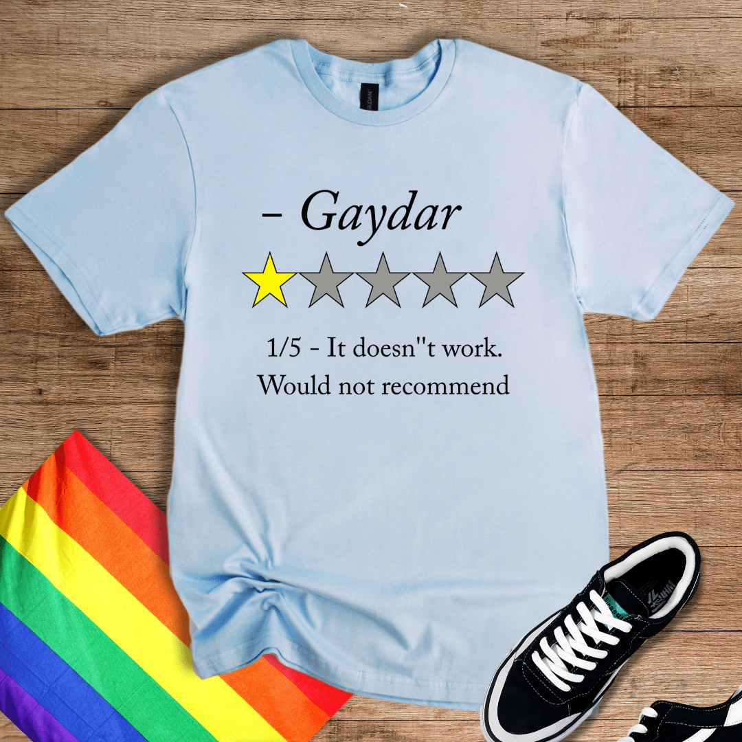 Gaydar Review T-Shirt