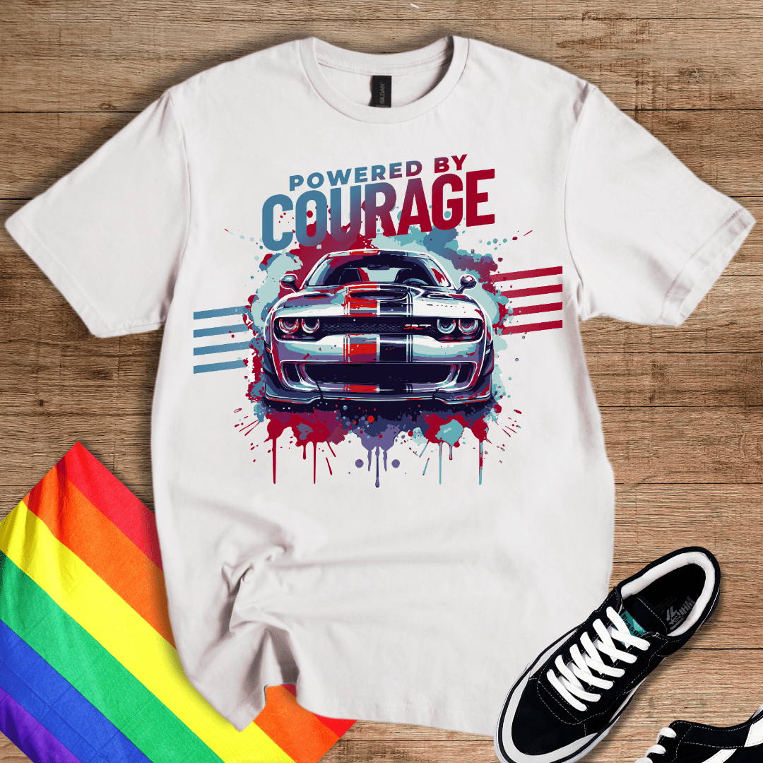 Powered By Courage T-Shirt