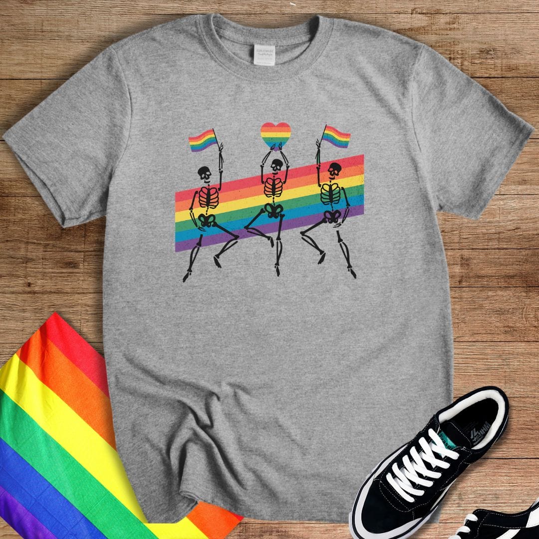 Dancing Pride Skeletons T-Shirt