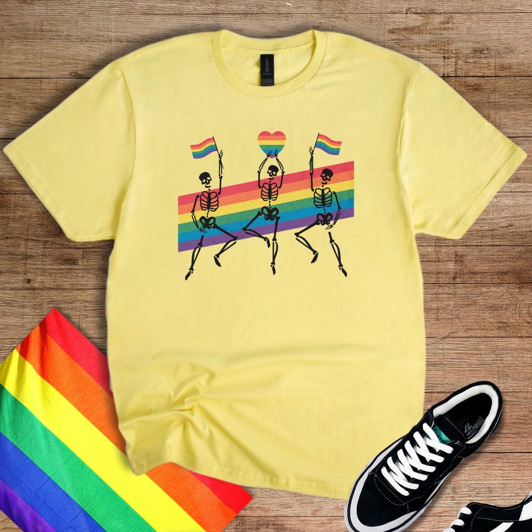Dancing Pride Skeletons T-Shirt