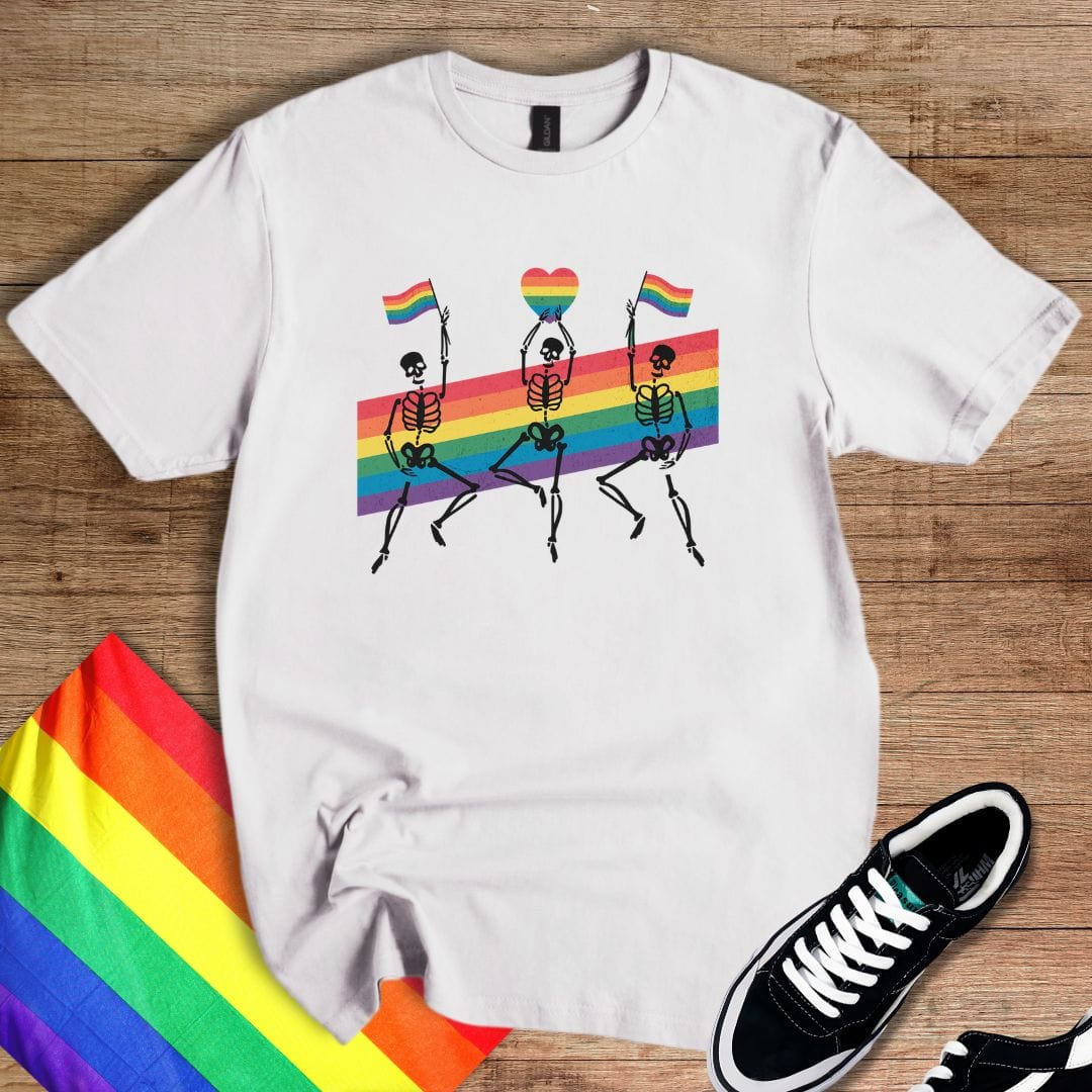 Dancing Pride Skeletons T-Shirt