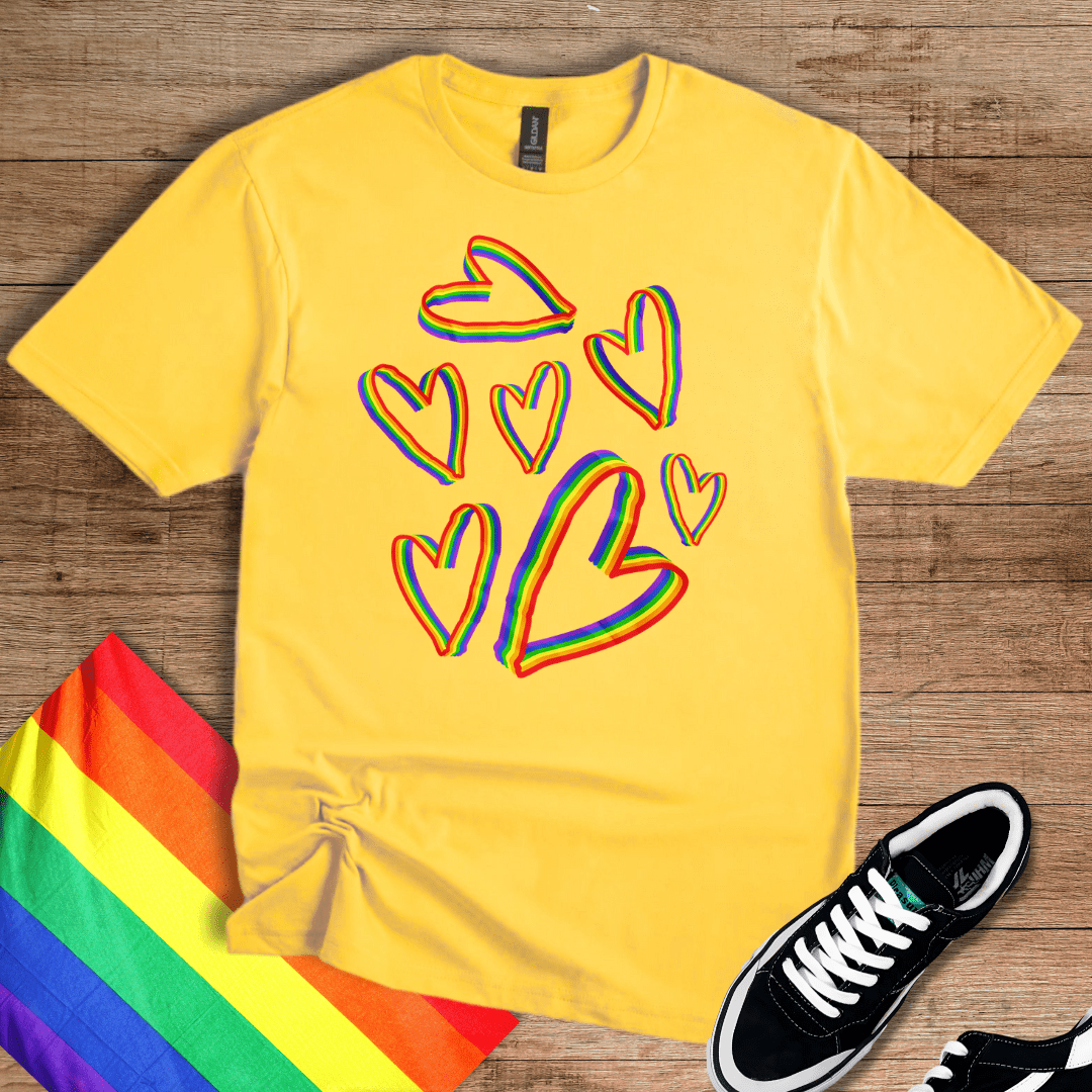 Pride Hearts T-Shirt