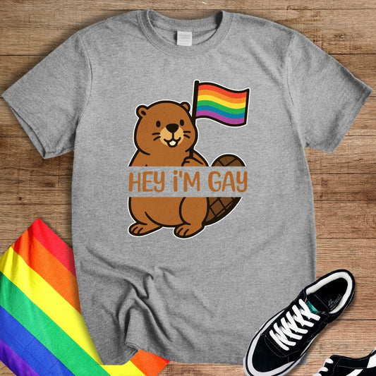 Hey I'm Gay T-Shirt