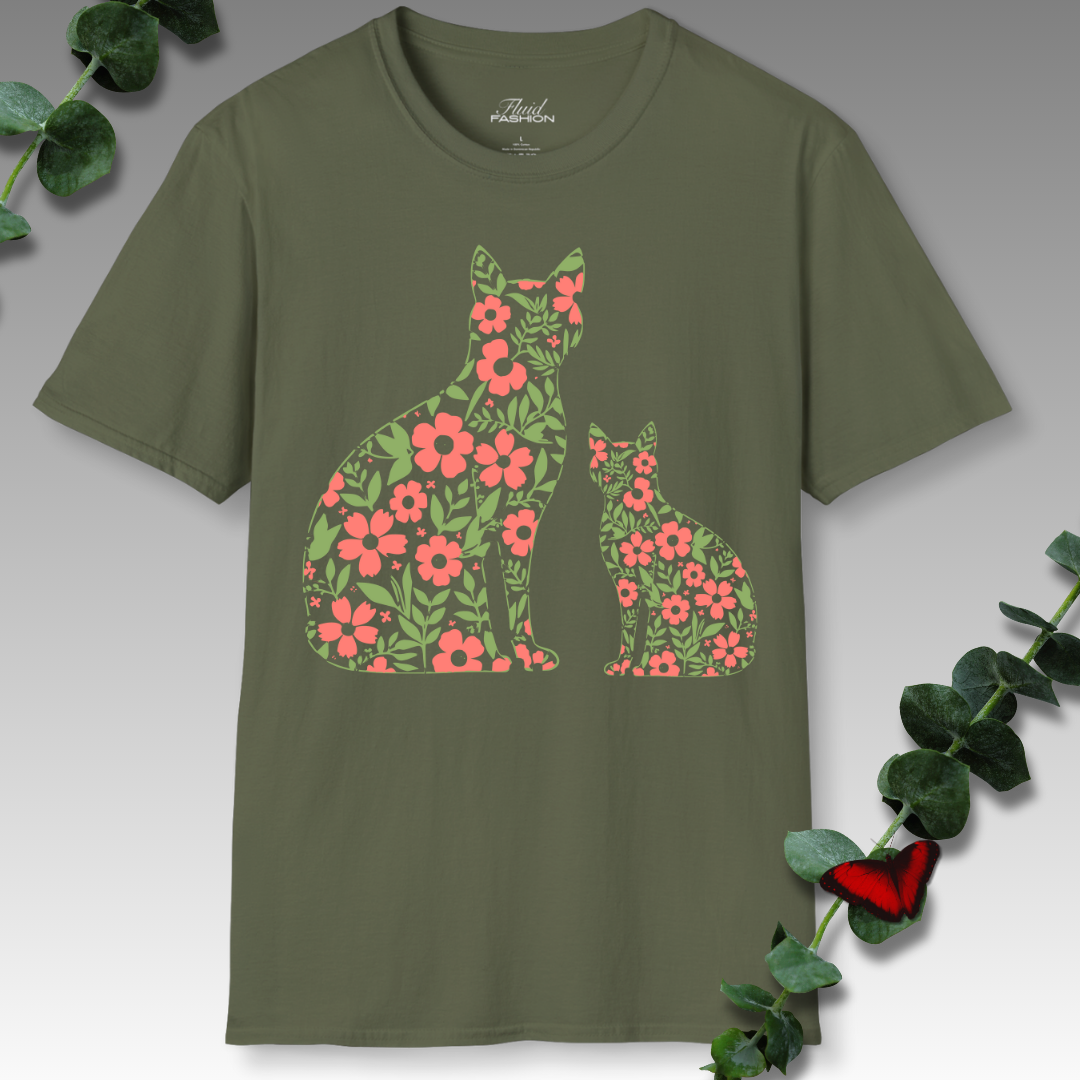 Flower Cat T-Shirt