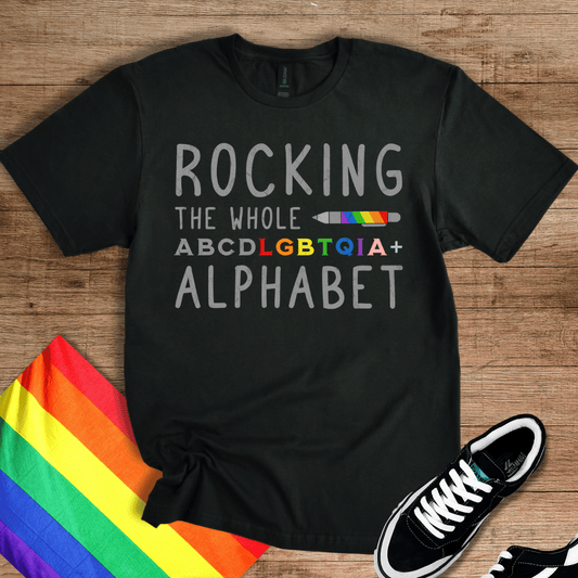 LGBTQIA+ Alphabet T-Shirt