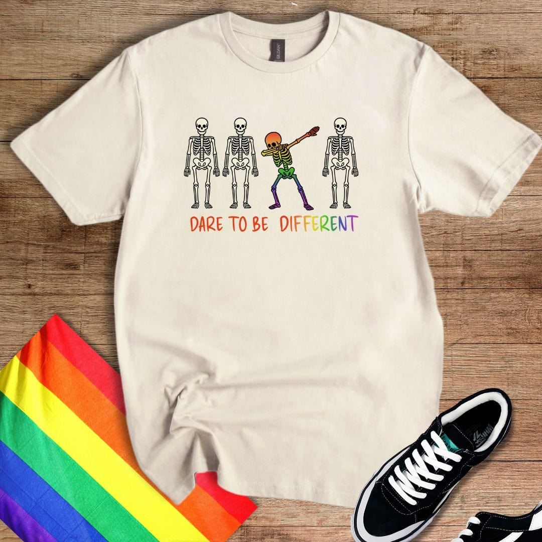 Dabbing Pride Skeleton T-Shirt
