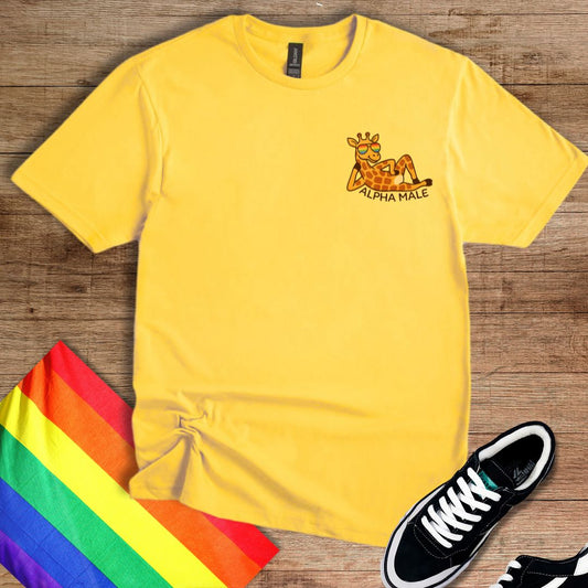 Alpha Male Giraffe T-Shirt
