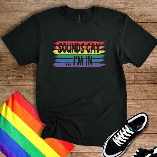 Sounds Gay Retro T-Shirt