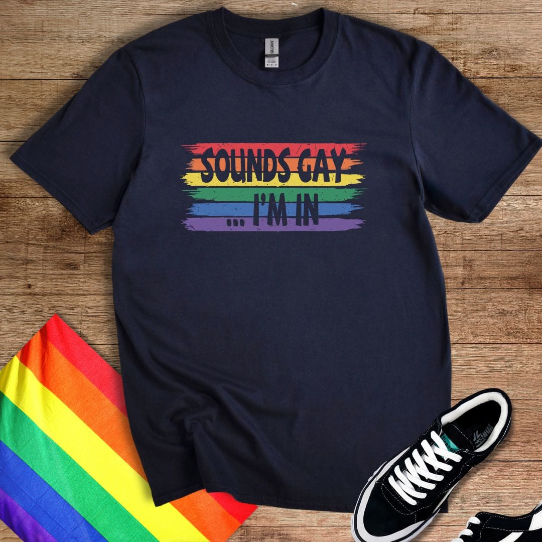 Sounds Gay Retro T-Shirt