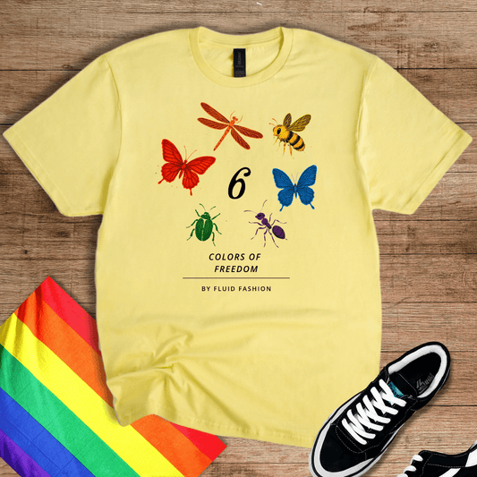 6 Colors Of Freedom T-Shirt