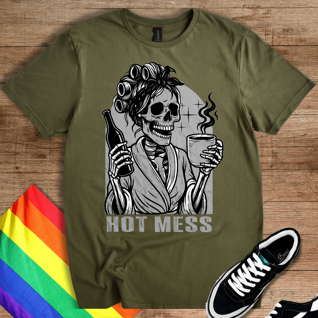 Hot Mess Skeleton T-Shirt