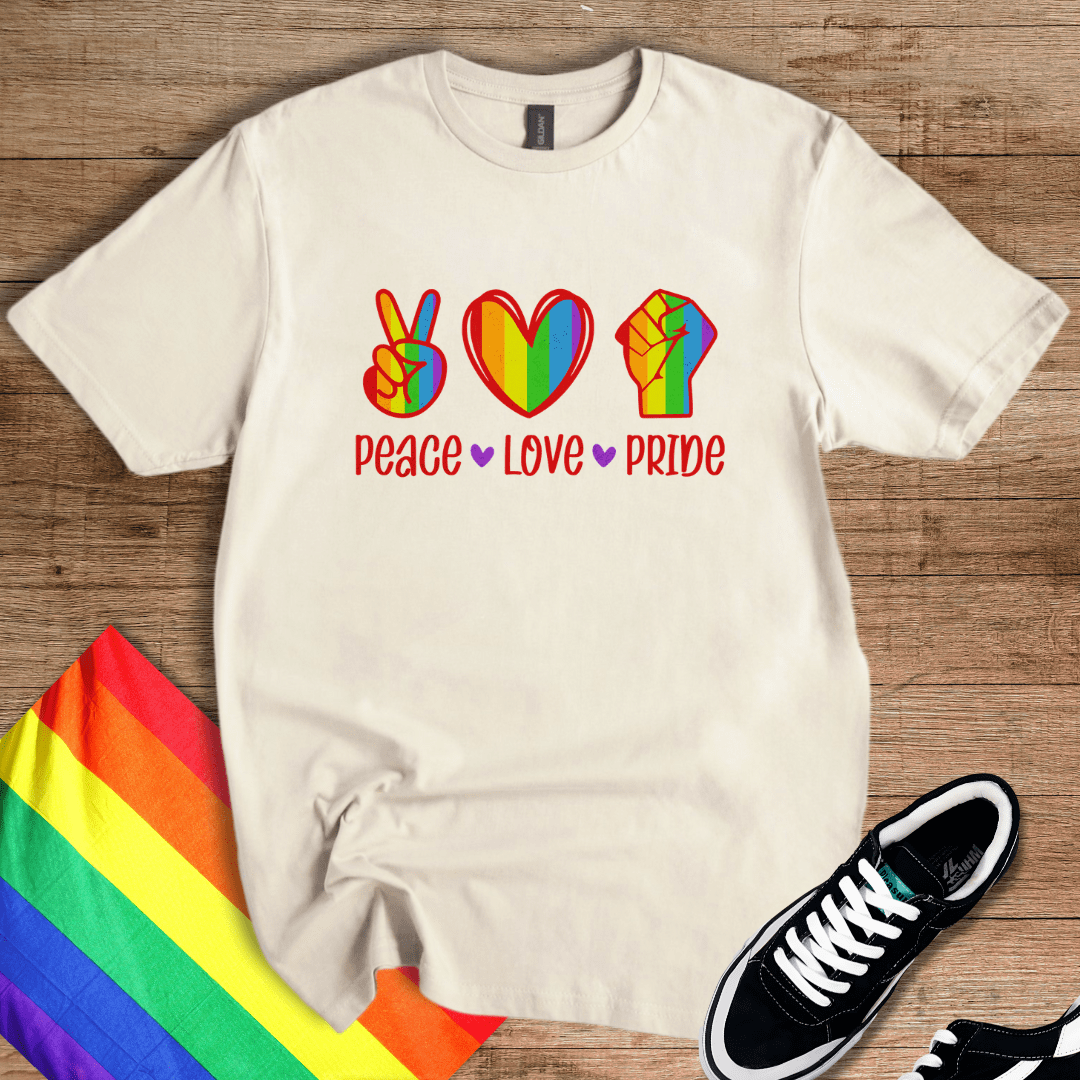 Peace Love Pride T-Shirt