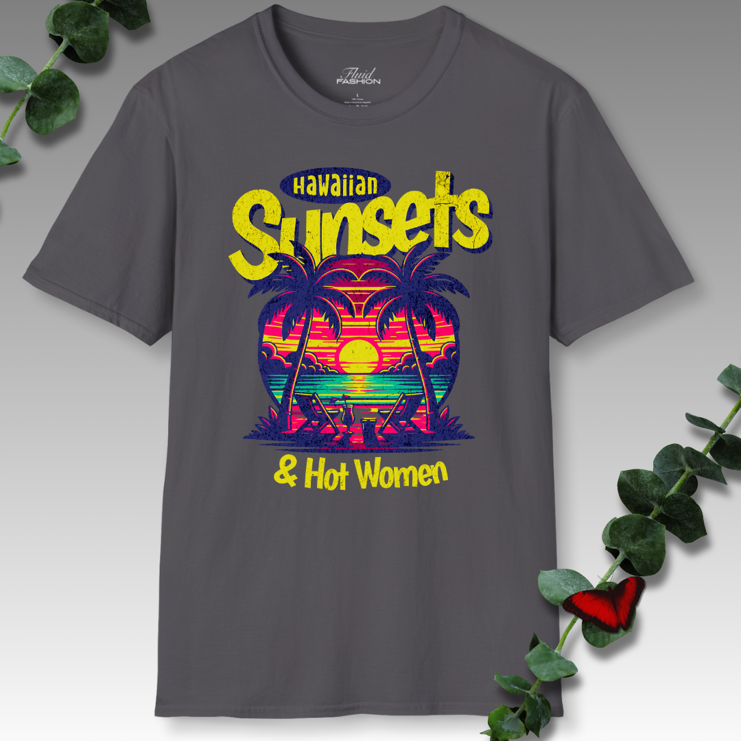 Sunsets And Hot Women T-Shirt