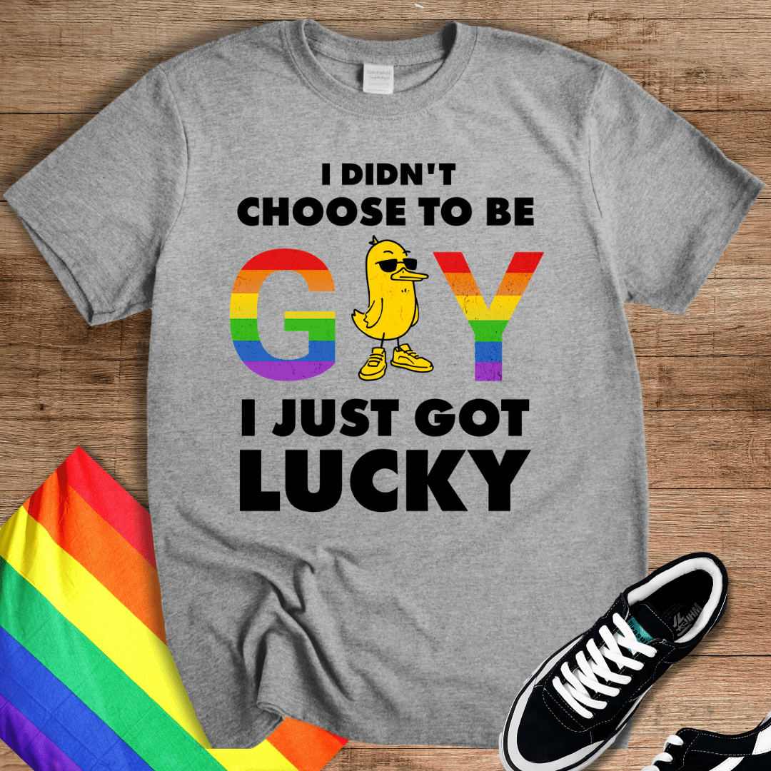I Didn't Choose To Be Gay T-Shirt