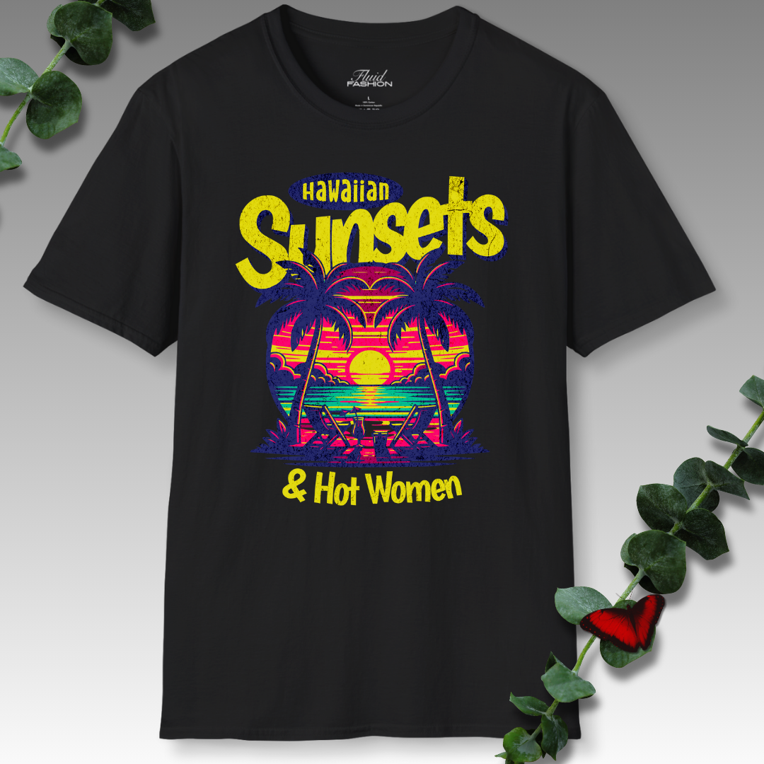 Sunsets And Hot Women T-Shirt