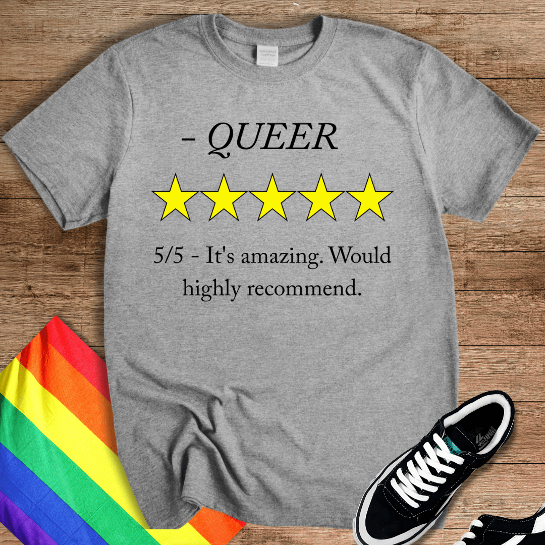 Queer Five Star T-Shirt