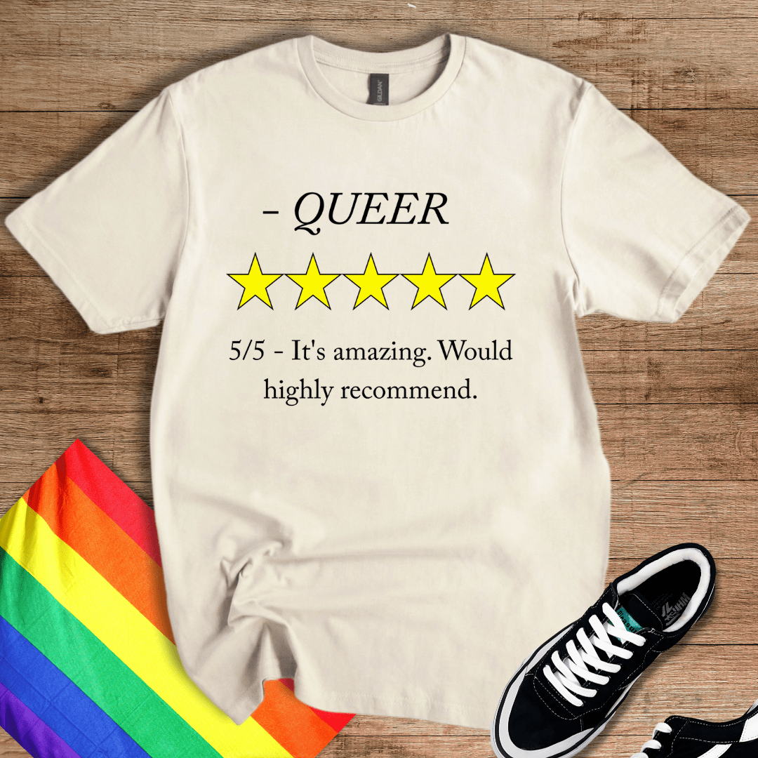Queer Five Star T-Shirt