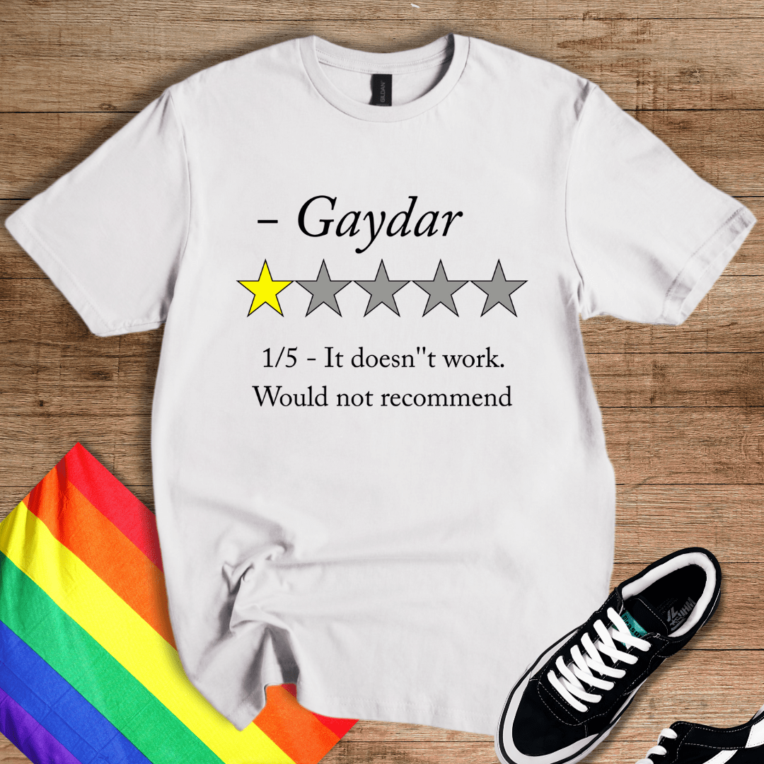 Gaydar Review T-Shirt