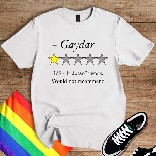 Gaydar Review T-Shirt
