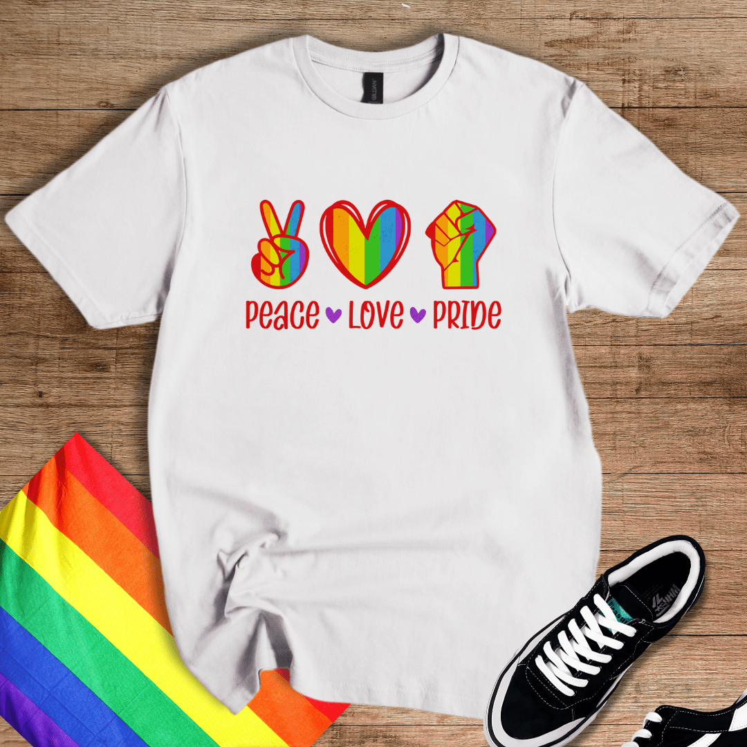 Peace Love Pride T-Shirt