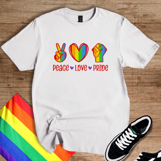 Peace Love Pride T-Shirt
