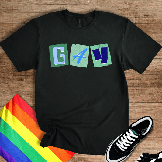 Gay Letters T-Shirt