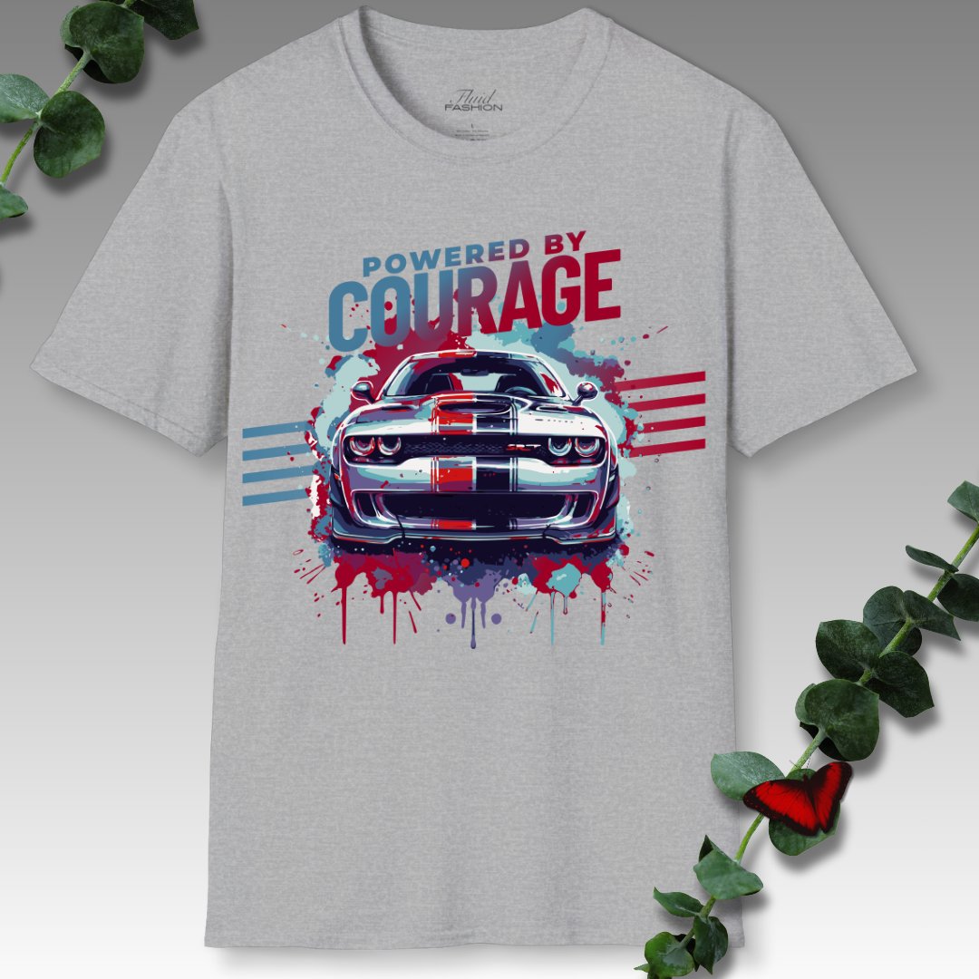 Powered By Courage T-Shirt