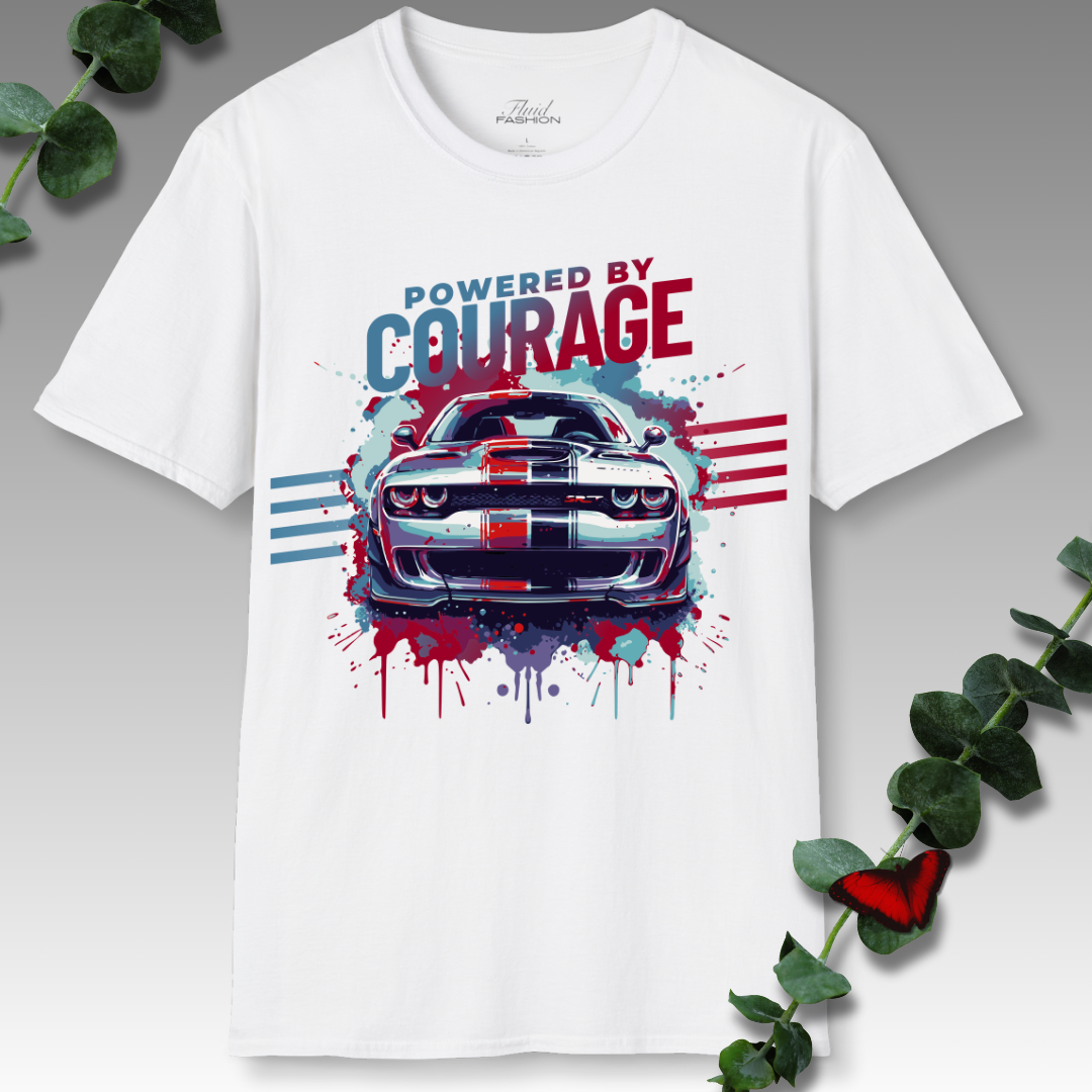 Powered By Courage T-Shirt