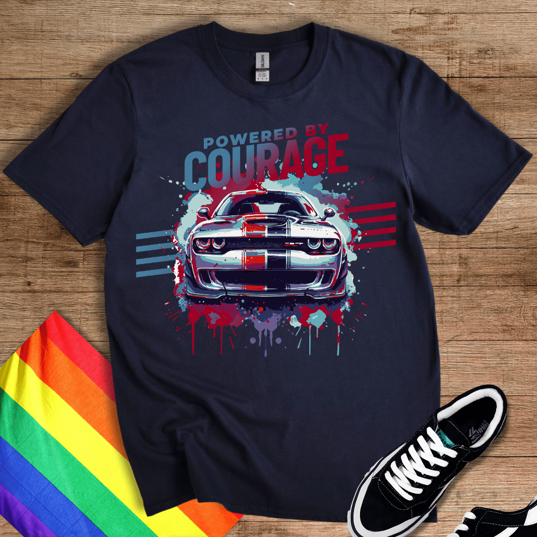 Powered By Courage T-Shirt
